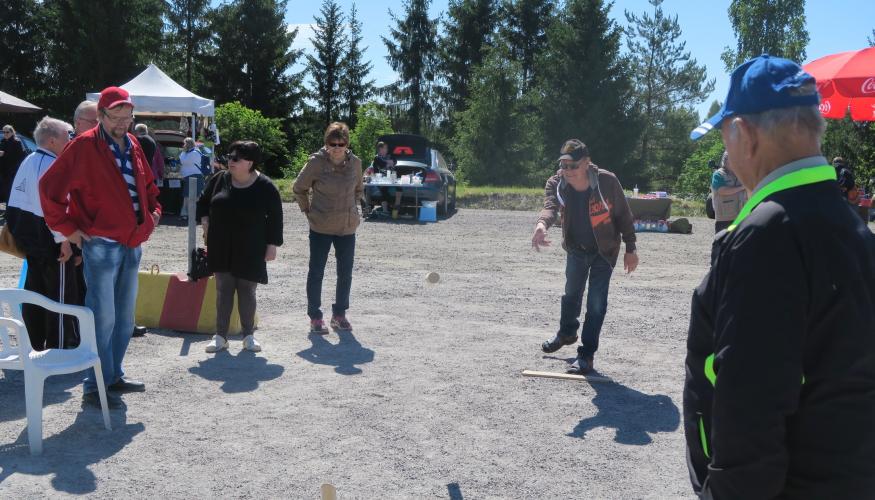 Mölkky, liikunta, pelaaminen, eläkeläisille