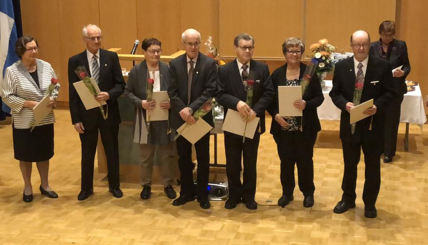 Eläkeliiton kultaisen ansiomerkin saajat