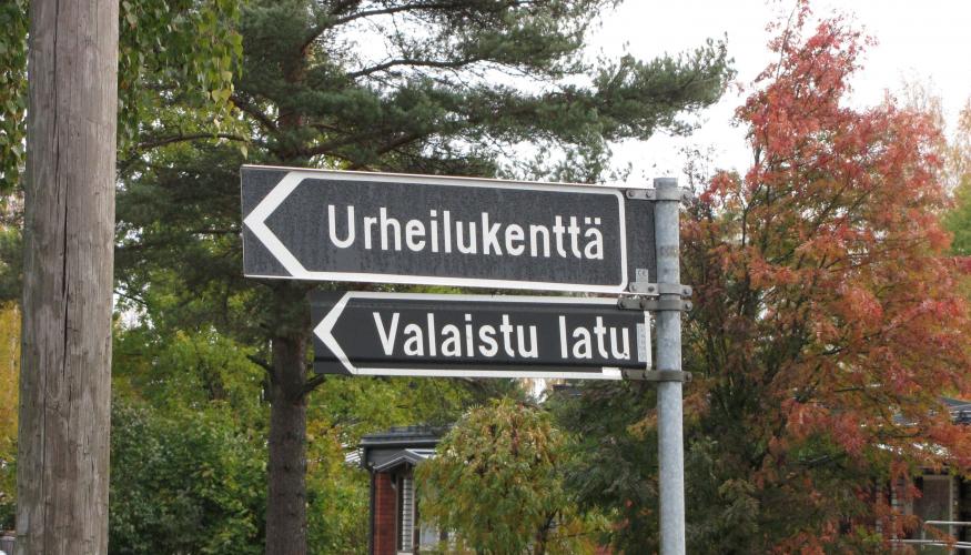 Viitta kentälle ja ladulle