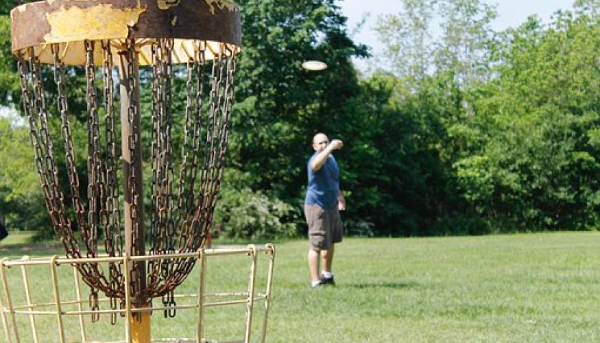 Frisbeegolfheitto