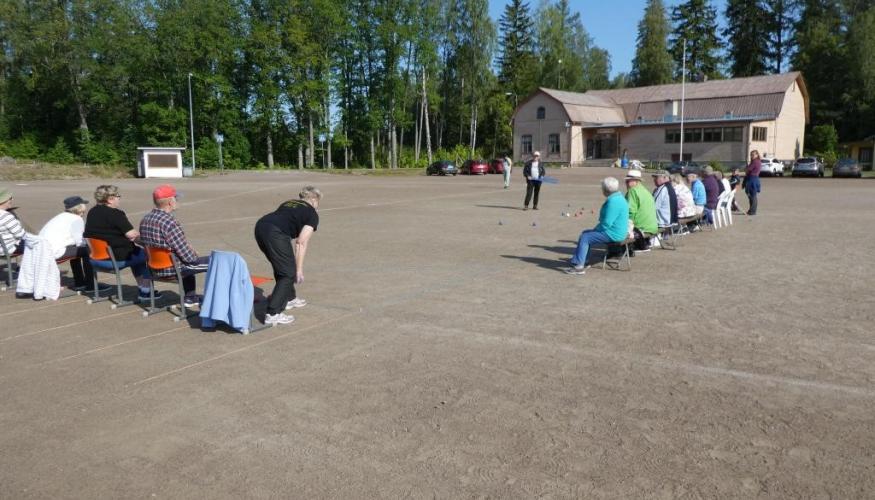 Bocciaa ulkokentällä