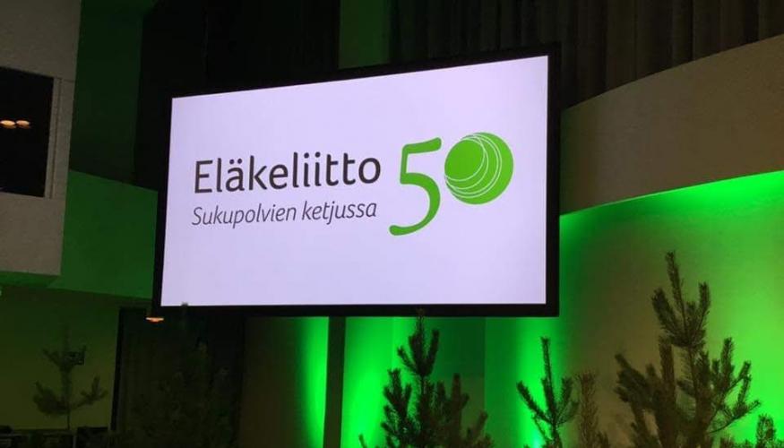 Eläkeliitto 50 v 