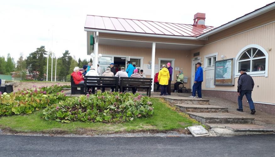 Ulkoilutapahtuma Ankkurikentällä 26.5.2021