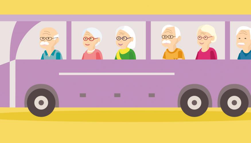 Mummot bussissa