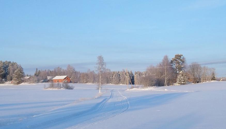 Talvimaisema Murtolahdesta