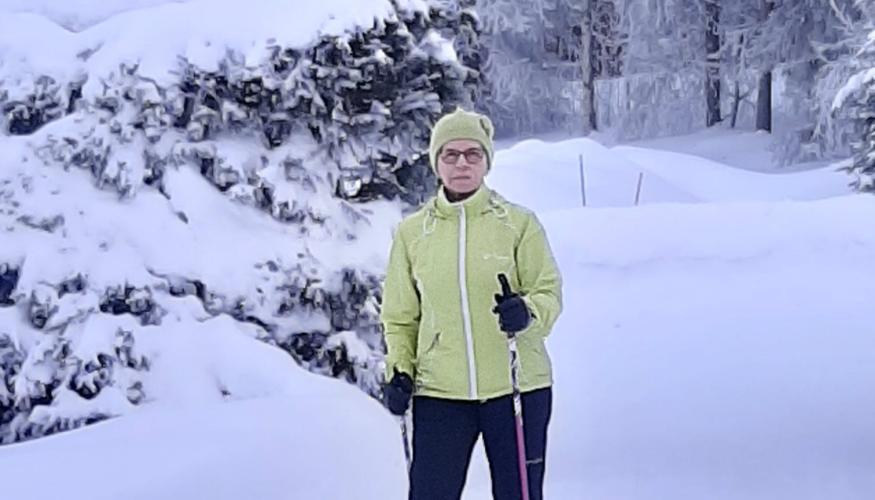 Helena lenkillä