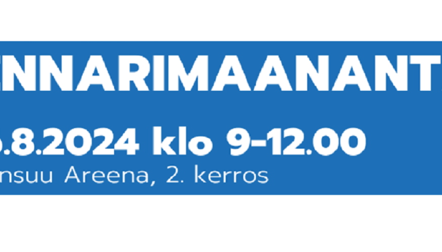 Sennarimaanantai 26.8.2024 klo 9-12