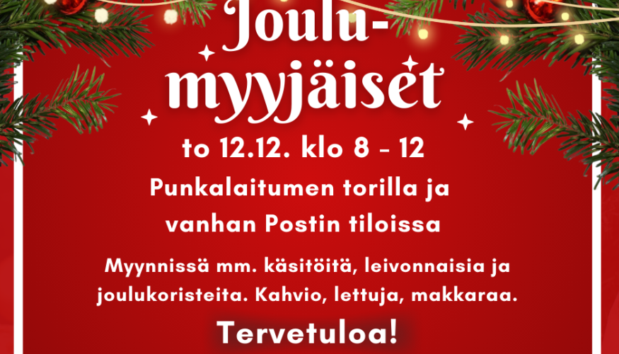 Joulumyyjäiset kuvituskuva