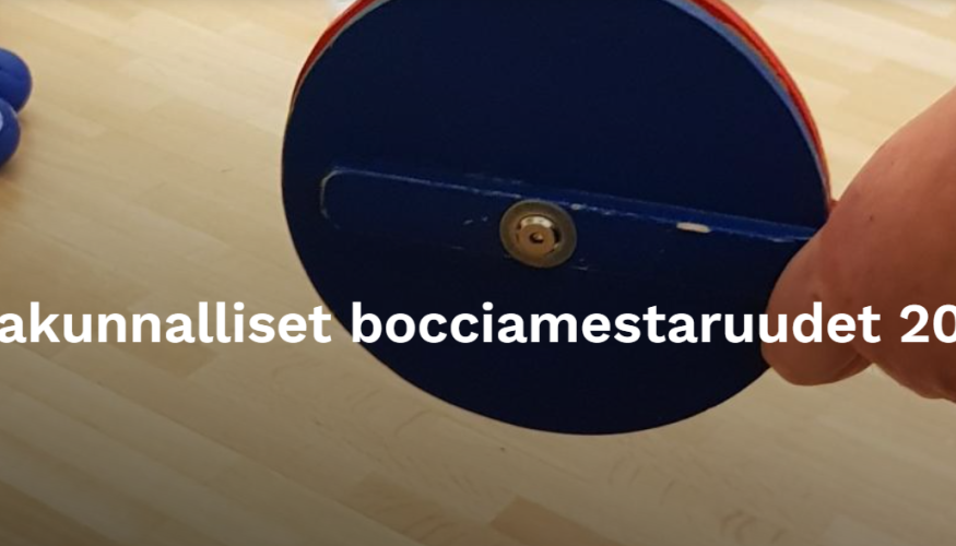 EläkeliittoBoccia mestaruus 2025