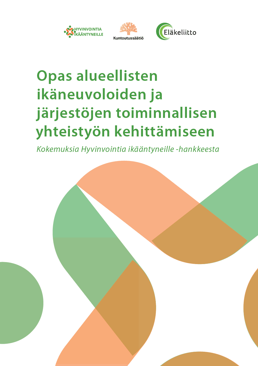 Kuva toiminnallisen yhteistyön kehittämisestä tehdyn oppaan kannesta